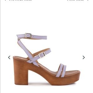 Seychelles Double Dip Sandal Lavender Size 8.5